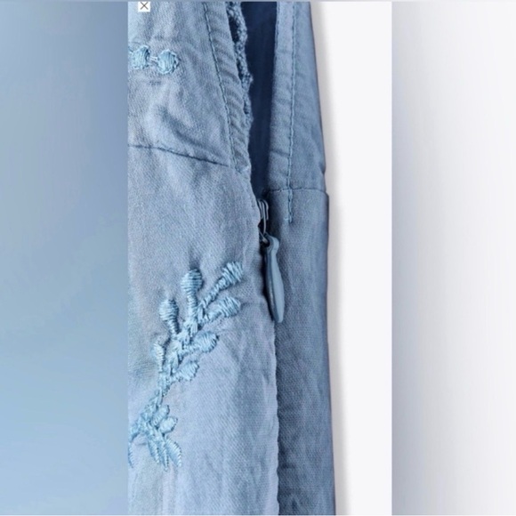 Zara Light Blue Maxi Dress - Picture 7 of 9